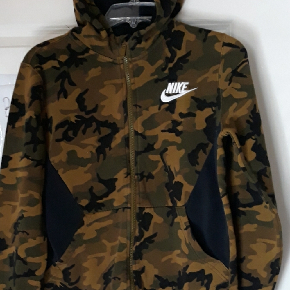 Boy Camouflage Hoodie